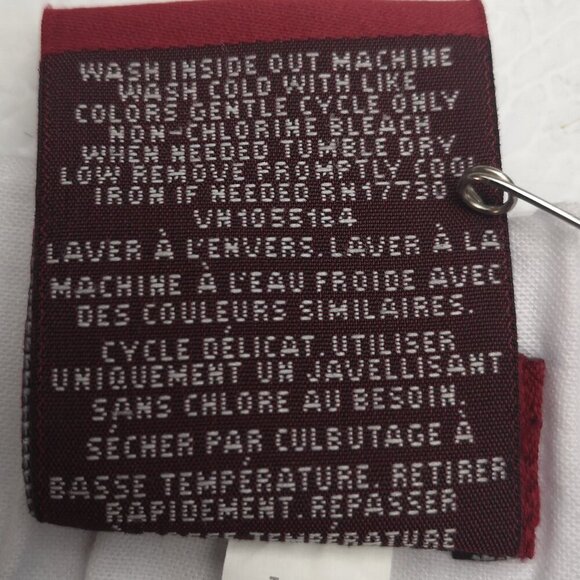 NWT Merona Ladies Size XXL White Fully Lined Elastic & Tie Waist Skirt - Picture 6 of 11